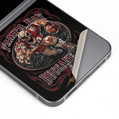 Liquid Blue NFL Tampa Bay Buccaneers Running Back Galaxy Z Flip6 Skin
